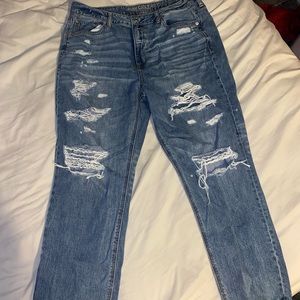 American Eagle Hi Rise Tomgirl Jeans sz 18